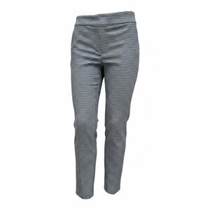 Ashley Stewart Blue and White Checkered Women's Pants